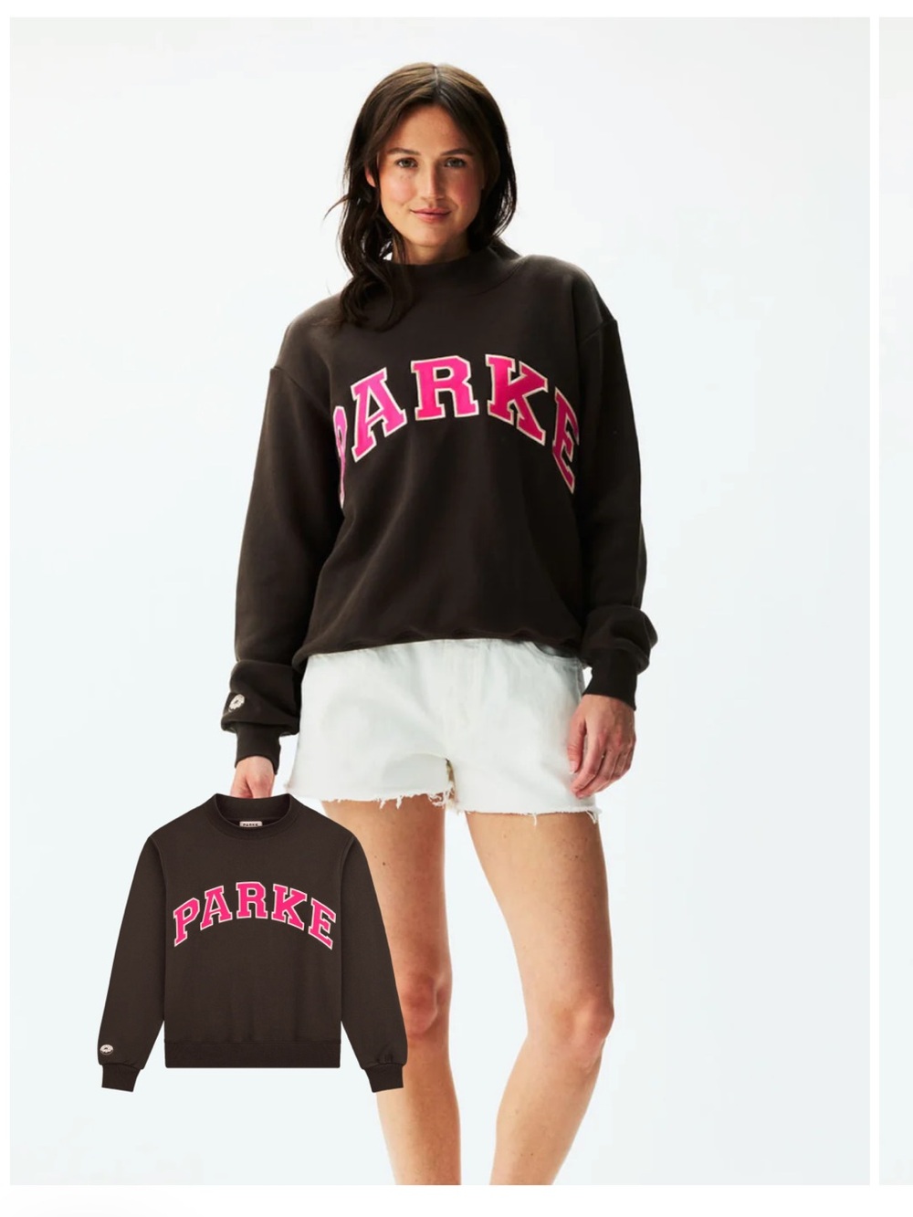 🌸 NWT Parke x Dunkin Mockneck